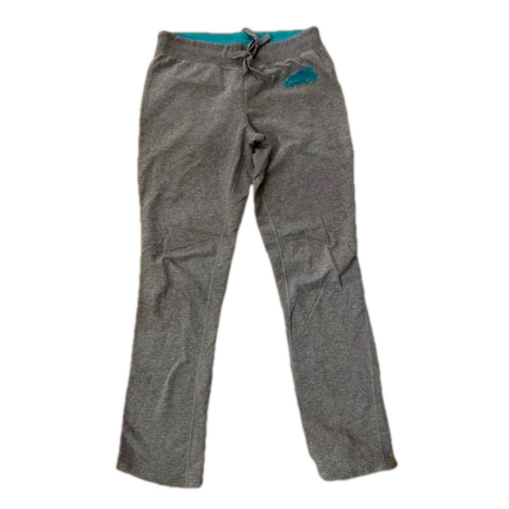 Roots Salt & Pepper Straight Leg Sweatpants Grey Teal Small S/P